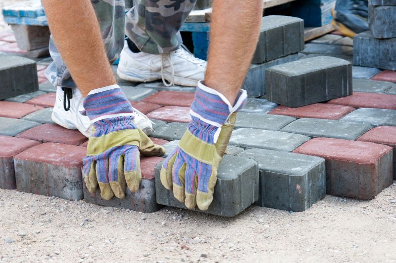 Laying the Pavers